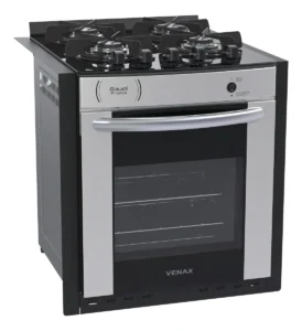 Fogão Venax Gaudí Prisma Vítreo Com Porta Com Visor Inox É Bom VEJA AQUI Se Compensa Comprar
