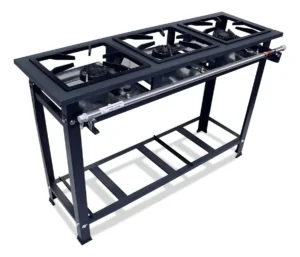 Fogão Industrial 3 Bocas Alta Pressão Profissional P5 Cor Preto É Bom VEJA AQUI Se Compensa Comprar