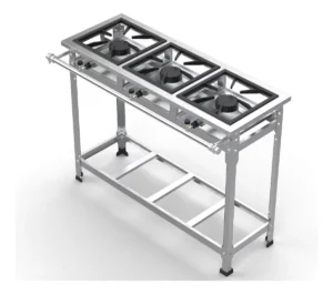 Fast Gourmet Fogão Industrial Inox 430 3 Bocas Alta Pressão Cor Prateado Gás É Bom VEJA AQUI Se Compensa Comprar