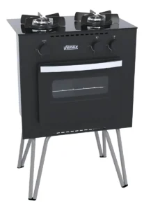 Fogao 2 Bocas Venax Mini Cook Preto Fosco Gas GLP É Bom VEJA AQUI Se Compensa Comprar