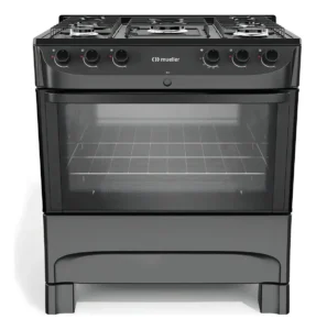 Fogão Mueller Preto Fosco 5 Bocas Com Mesa Esmaltada e Acendimento MFI5BC É Bom VEJA AQUI Se Compensa Comprar
