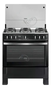 Fogão 6 Bocas Itatiaia Preto A Gás Com Forno 88,5l Out Waves Tampa De Vidro E Mesa Inox É Bom VEJA AQUI Se Compensa Comprar