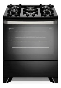 Fogão 5 Bocas Mesa de Vidro Perfectcook Vaporbake Fe5gp Preto Electrolux É Bom VEJA AQUI Se Compensa Comprar