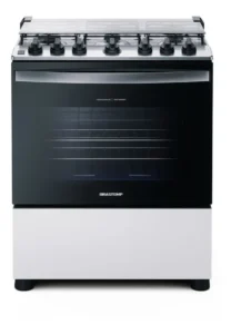 Fogão Brastemp Bfs6ncb 6 Bocas Branco Com Botões Removíveis E Exclusivo Aro Protetor É Bom VEJA AQUI Se Compensa Comprar