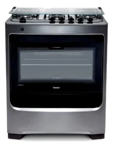 Fogão De Piso 5 Bocas Consul Cfs5nar Acendimento Automático Cor Inox É Bom VEJA AQUI Se Compensa Comprar