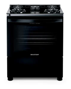 Fogão Brastemp BFS5VCE 5 Bocas Preto Com Mesa de Vidro e Turbo Chama É Bom VEJA AQUI Se Compensa Comprar