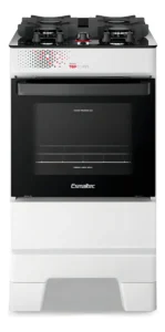 Fogão 4 Bocas Esmaltec Ideal Top Glass Branco É Bom VEJA AQUI Se Compensa Comprar