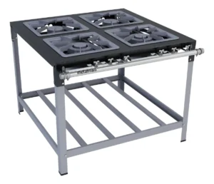 Fogão Industrial 4 Bocas 40x40 Luxo Metalmaq É Bom VEJA AQUI Se Compensa Comprar