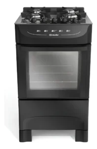 Fogão 4 Bocas Mueller Mfv4bb Acendimento Automático Bivolt Preto É Bom VEJA AQUI Se Compensa Comprar