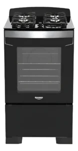 Fogão 4 Bocas Dako Diplomata Preto Com Mesa De Vidro Bivolt Preto É Bom VEJA AQUI Se Compensa Comprar