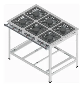 Fogão Industrial Inox 6 Bocas 30x30 Alta Pressão Perfil 7 É Bom VEJA AQUI Se Compensa Comprar